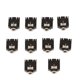 thumbnail image 2 of 2x10 Piezas 3 Pines 3,5mm Conector Hembra Para Auriculares De Audio De Doble piezas, 2 of 8