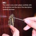 thumbnail image 4 of Multifunctional gold self-tapping screw set 1200pcs for diy cabinet hinges., 4 of 4