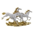 thumbnail image 4 of Estatua de caballo BLESIY figura de resina decoración de escritorio 33 cm x 10 cm x 19 cm, 4 of 8