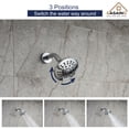 thumbnail image 2 of Boyel Living Shower Only Trim Kit Pressure Balanced Valve Shower Faucet with Tub Spout Chrome, 2 of 9