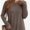 Coffee Grey, variant on Long Sleeve Shirts for Women Fall Outfit Fashion Casual T Shirt Round Neck Basic Loose Tunic Tops