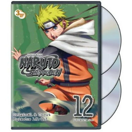 Naruto Shippuden: Uncut Set 12 (DVD), Viz Media, Anime
