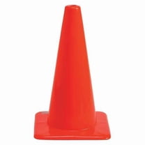 Brady Traffic Cone, Vinyl, Non-Reflective, 18 Height, Orange 80111