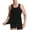 Black, variant on Mens Body Shaper Slimming Shirt Compression Vest Elastic Slim Shapewear Abs Abdomen Control Shirt