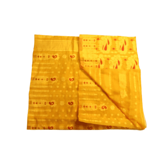 SIMONART AND PRINTING Women's Traditional Bengal Cotton Silk Soft Jamdani Saree - Beautiful design and Quality SAREE - Without Blouse Piece