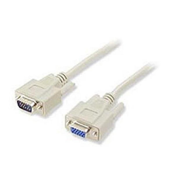 Câble VGA Ext. Hd15 Mâle à Femelle Mld 10 Pi