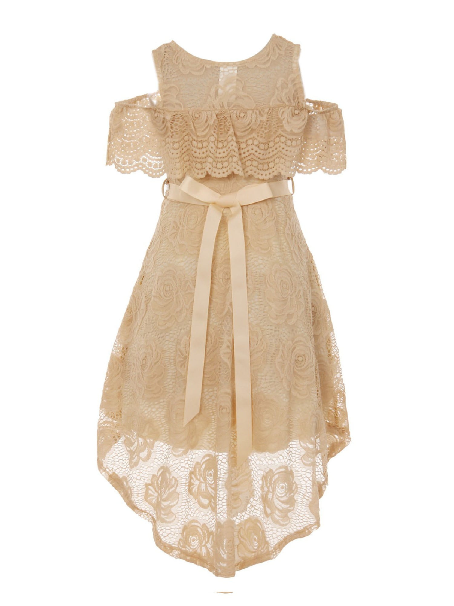 baby high low dress