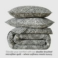 thumbnail image 2 of Southshore Fine Living, Inc. Ashanti Collection Oversized Quilt Twin Bedding Set Lightweight, Soft Coverlet Bedspread 2-Piece with one Matching sham (69 in Wide x 98 in Long), Grey, Twin/Twin XL, 2 of 8