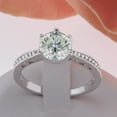 thumbnail image 5 of Petra Engagement Ring Solitaire Cz Sterling Silver Womens Ginger Lyne Collection, 5 of 9