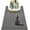 03 Grey, variant on PETGLE Cat Litter Box Mat, Kitty Premium PVC Pad, Durable Trapping Rug, Phthalate Free, Urine-Resistant, Scatter Control, Mosaic, M 23 x 16 Inch, Beige