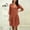 Pink, variant on Ygbgbb Women's V-Neck Mini Dress, 3/4 Sleeve with Pocket Details, Solid Color Casual Summer Tunic Dress White S