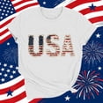 thumbnail image 4 of Maqroz 250 Anniversary USA Shirt Women 4th of July Shirts 1776-2026 250th Birthday T-Shirt "We the People" Short Sleeve Crew Neck Tops, 4 of 7