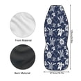thumbnail image 6 of Uourmeti Sea Turtle Car Seat Cover Long Time Use Wear Resistant Car Interior Cushion, Stretchy Perfect Fit Compatible with Trucks Sedan Auto, 6 of 6