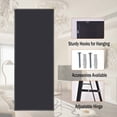 thumbnail image 4 of Anyrose 71"x 26" Full Length Mirror Rectangular Floor Standing Mirror Wall Mounted, Black, 4 of 6