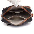 thumbnail image 3 of Bolso de mano para mujer, bolso con correa ajustable, bolso para cámara, bolso cuadrado clásico, bolso de viaje, 3 of 9