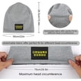 thumbnail image 4 of Waffle House Unisex Knitted Beanie, Warm Fleece-Lined Beanie For Autumn And Winter, Suitable For Skiing And Various Occasions., 4 of 7