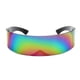 thumbnail image 3 of Gafas de sol envolventes futuristas - Disfraz de gafas de sol futuristas - Gafas de sol nuevas, 3 of 5