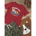 thumbnail image 3 of Mountain Wild River Fishing T-Shirt Toddler -Image by Shutterstock,  4 Toddler, 3 of 4
