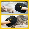 thumbnail image 3 of Pet Hair Removal Glove, Yomi Pet Hair Remover Glove, Reusable Double Sided Electrostatic Pet Hair Remover, Washable Pet Grooming Gloves for Couch, Furniture, Carpet, Car Seat (2Pcs-B), 3 of 9