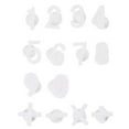 thumbnail image 4 of DOLITY Ensemble de 14 Pcs Étiquette de Tasse Numérique Étiquette Marqueur Identificateur Blanc, 4 of 7