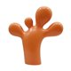 thumbnail image 3 of Escultura abstracta de pie, estatua moderna, novedosa, adorno nórdico de mesa para escritorio. Naranja grande, 3 of 9