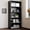 5 Tiers Black, variant on ZUNMOS 6 Shelf Bookcase, 63 Inch Tall Open Industrial Standing Bookshelf Large Storage for Home Office, Living Room, Bed Room, Rust