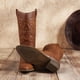 thumbnail image 5 of Botas DREAM PAIRS estilo vaquero media caña con caña de 25 cm color tan talla 8.5, 5 of 7