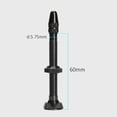 thumbnail image 3 of Válvula de Neumático de Bicicleta 2pcs 60mm MTB Road Bike Extender Valves Tubeless Presta Valve Core Negro Likrtyny Accesorios para bicicletas, 3 of 3