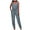 Sky Blue, variant on Fesfesfes Jumpsuit for Women Casual Off Shoulder Denim Jeans Pocket Sleeveless Jumpsuits Rompers