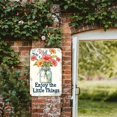 thumbnail image 4 of Metal Tin Sign Garden Signs Vintage Flower Signs Funny Fresh Flowers Sign Decorative Signs And Plaques For Kitchen Enjoy The Little Things Sign Farmhouse 8x12 Inch, 4 of 12