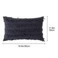 thumbnail image 3 of Up to 65% off! Pillow Cases Pillow Cover Modern Solid Color Cushion Pillow Backrest Pillow Cover, 3 of 6