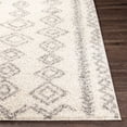 thumbnail image 3 of Taza shag Gray 6'7" x 9' Global Rectangle Area Rug, 3 of 6