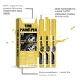 thumbnail image 5 of Lilixerw Clearance 5ml Paint Pen For Car Tires,Tire Paint Pen,Waterproof Tire Marker Lettering Paint Pen,Allow You to Get The Real Professional Look of Car Tires(3pcs), 5 of 9