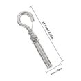 thumbnail image 2 of OULII 5Pcs Screw in Hook Stainless Steel for Reliable Home Improvement, 2 of 6