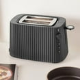 thumbnail image 5 of Alessi "Plissé" 6 Setting Designer Electric Toaster - Black, 5 of 6