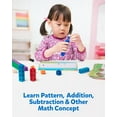 thumbnail image 2 of Coogam Math Cubes, Manipulatives Number Counting Blocks with Activity Snap Linking Cube Math Construction Toy Gift for Preschool Kindergarten Learning, 2 of 6