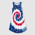 thumbnail image 5 of PatPat Independence Day Family Matching Cotton Short-sleeve T-shirts and Tank Dresses Sets, 5 of 10