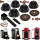 thumbnail image 3 of 10 Piezas Vertuo Pods Reutilizables para MáQuina , CáPsula de Café con 2 Tapas de Silicona 1 Cuchara y Cepillo, (230Ml), 3 of 5