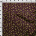 thumbnail image 3 of oneOone Organic Cotton Voile Fabric Leaves & Floral Artistic Print Sewing Fabric BTY 42 Inch Wide, 3 of 4