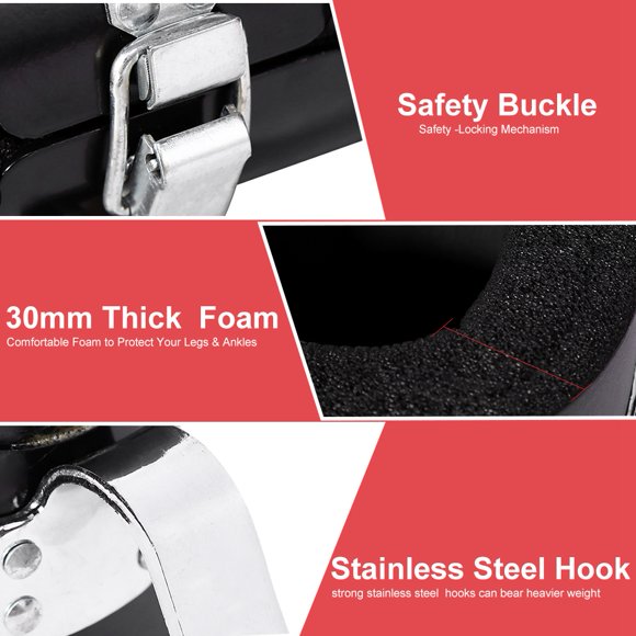 Gravity Boots Inversion Gravity Boots Solid Steel Frame Fitness Strength Training Gravity/Inversion Boots Fitness Building Equipment