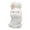 White, variant on Gqtwoy Plush Animal Slap Bracelets, Cute Wrist Snap Bracelets for Kids & Adults, 5 Styles of Forest Animal Design, Soft & Comfortable, Fun Birthday Gift for Boys & Girls, 7.09 Inches