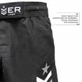 thumbnail image 4 of Premier Deluxe Shorts - Youth - Black/Grey, 4 of 8