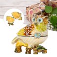 thumbnail image 4 of Owl Trinket Box, Rhinestone Craft Enamel Jewelry Box Craft Owl Ornaments Treasure Collection Box  For Desktop Decorations, 4 of 8