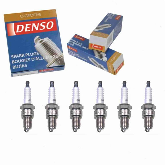 6 pc DENSO 3021 Standard U-Groove Spark Plugs for 09482-00155 09482-00506 19301656 2098 360 22401-V1415 4106 129 4318 131 4425 964 5213 693 5613870 91171720 96057875 J3242841 MS851432 MS851552