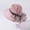 Pink, variant on HNMKIU Elegant Women's Wide Brim Sun Hat for Summer Wedding Tea Party and Outdoor Occasions Khaki,One Size