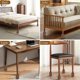 thumbnail image 3 of PCS Adjustable Bed Risers 22-42mm Furniture Riser 10cm for Chair Table Sofa Legs with Screw Clamp Brown, 3 of 4