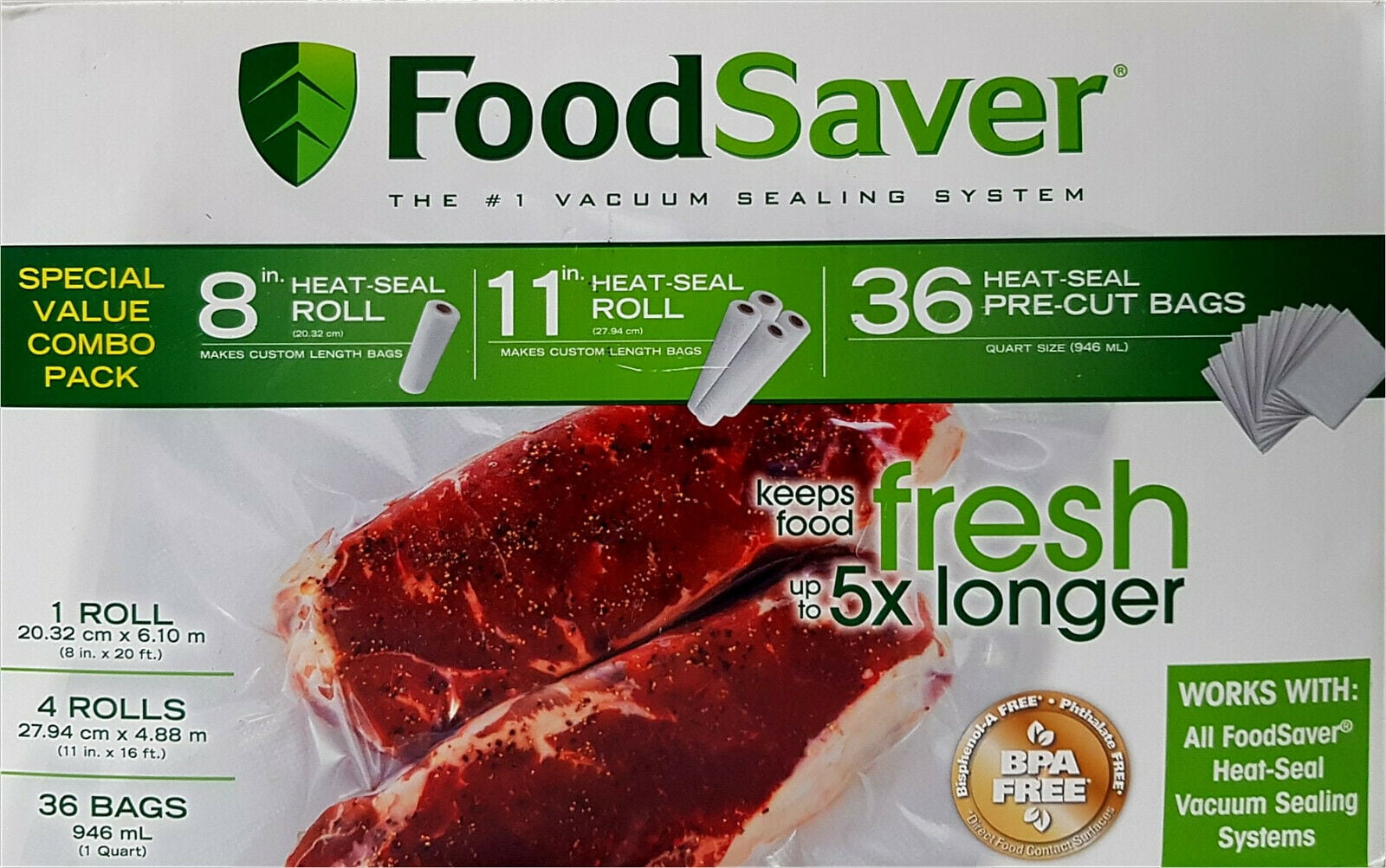 foodsaver value combo pack