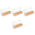 thumbnail image 5 of Hemoton 4-Pack Card Organizer Boxes with Dividers, Playing Card Storage Case for Trading and Sports Cards Lid, 5 of 8