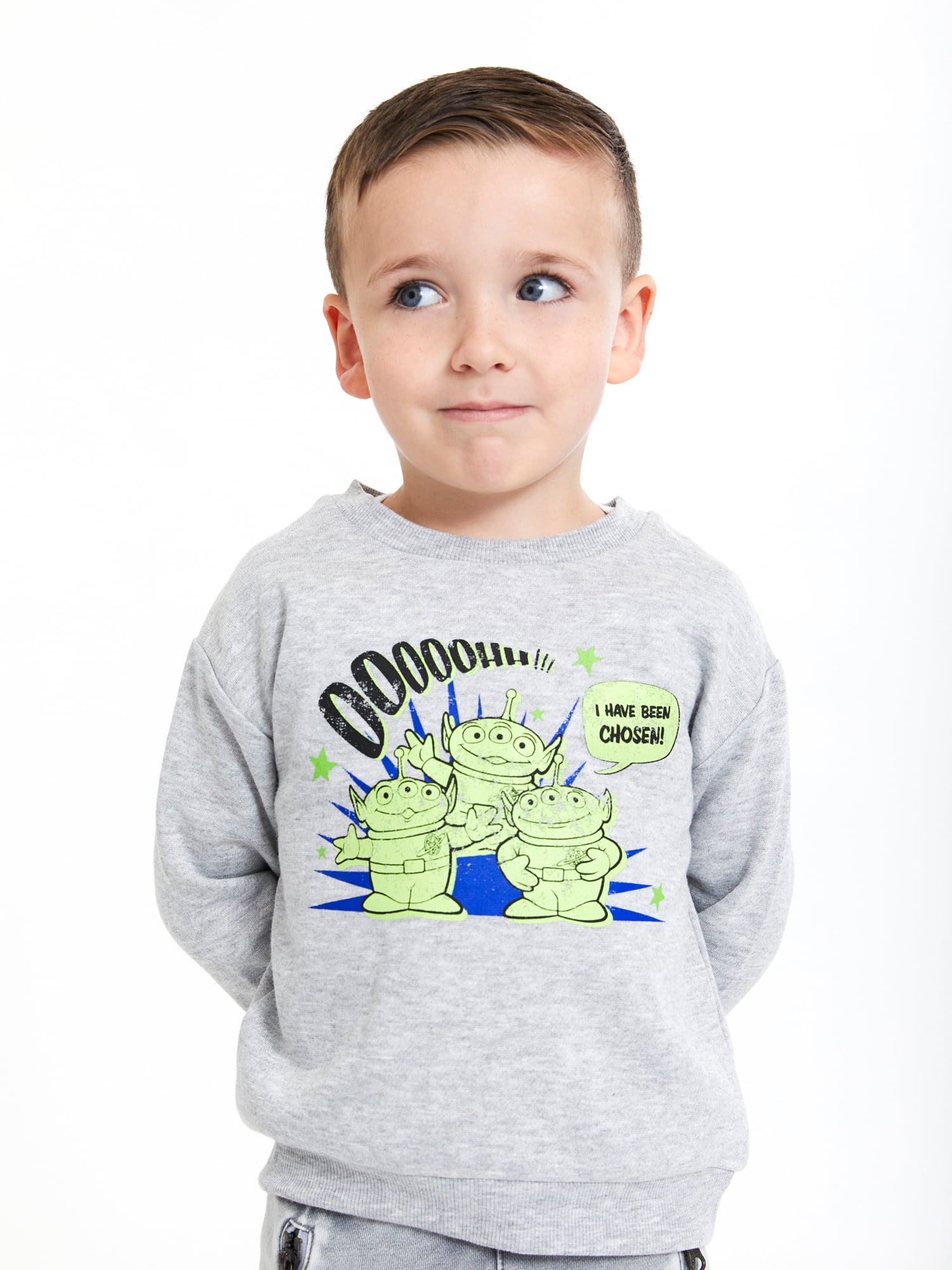 Buzz Lightyear Toddler Boy 2PK Pullover Sweatshirt Set, 12M-5T