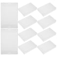 thumbnail image 3 of 10pcs PVC Cassette Tape Storage Rack Transparent Audio Tape Storage Case Clear Plastic Portable Music Collectors Container 40 wire, 3 of 5